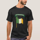 St Patrick's Day Fun Beer Drink Party Dublin Irlan Tシャツ (正面)