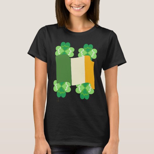 St Patrick's Day Fun Beer Drink Party Dublin Irlan Tシャツ (正面)