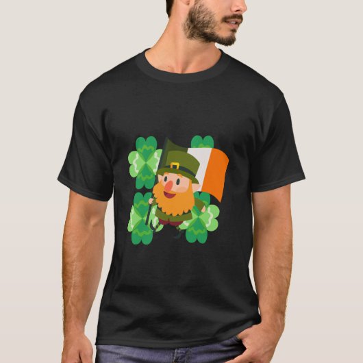 St Patrick's Day Fun Beer Drink Party Dublin Irlan Tシャツ (正面)