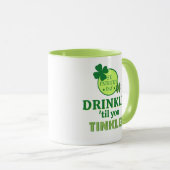 St Patrick's Day FUN! Best Group or individual マグカップ (正面右)