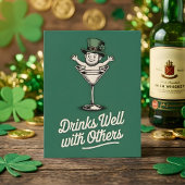 St Patricks Day Funny Drinking Card シーズンカード