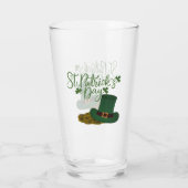 St. Patrick's Day Glass Cup タンブラーグラス (裏面)