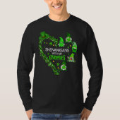 St Patricks Day Gnome Let Shenanigans Begin Shamro Tシャツ (正面)