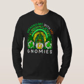 St Patricks Day Gnome Let Shenanigans Begin Shamro Tシャツ (正面)