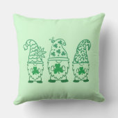 St. Patrick's Day Gnomes-67845 クッション (裏面)