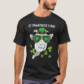 St Patricks Day Goat Head Saint Pattys Farmer Men  Tシャツ (正面)