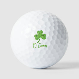 St. Patrick's Day Golf Golfer Custom Personalized ゴルフボール