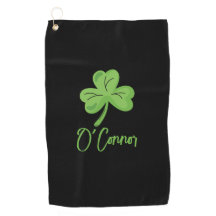 St. Patrick's Day Golfer Custom Lucky Shamrock