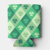 St Patricks Day Green Shamrock Clover 缶クーラー (裏面)