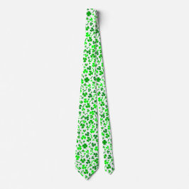 St Patrick's Day Green Shamrocks Confetti ネクタイ