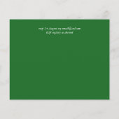 St Patrick's Day Greeting PHOTO Cards予算 (裏面)