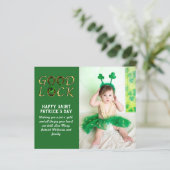 St Patrick's Day Greeting PHOTO Cards予算 (スタンド正面)