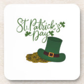 St. Patrick's Day Hard Plastic Coaster コースター (正面)