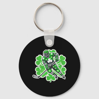 St Patrick's Day Hockey Irish Boys Saint Paddy's S キーホルダー