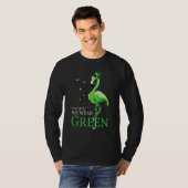 St Patrick's Day In March We Wear Green Funny Flam Tシャツ (正面フル)