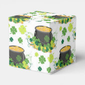 St Patricks Day Ireland Green Clover Leprechaun フェイバーボックス (裏面サイド)