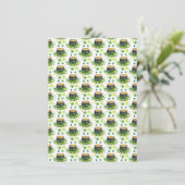 St Patricks Day Ireland Green Clover Leprechaun メニュー (スタンド正面)