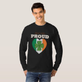 St Patricks Day Ireland Irish And Proud Ireland Fl Tシャツ (正面フル)