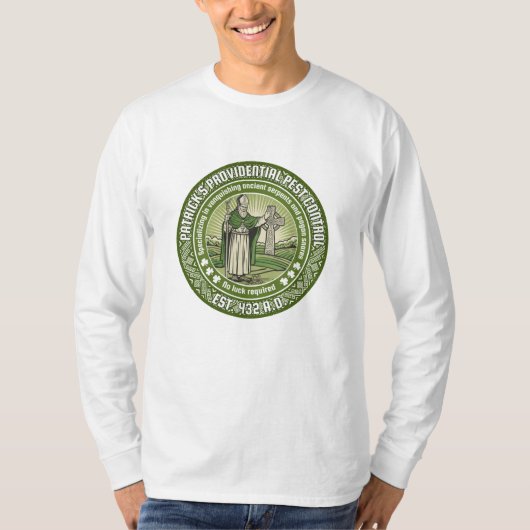St. Patrick's Day Irish Catholic T-Shirt Tシャツ (正面)
