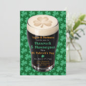 St Patricks Day Irish Shamrocks And Shenanigans 招待状 (スタンド正面)