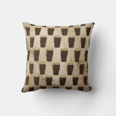 St Patricks Day Irish Stout Beer Drinker クッション (裏面)