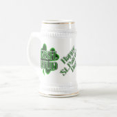 St. Patrick's Day Irish Stud ビールジョッキ (正面左)
