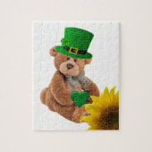 St. Patrick's Day Jigsaw Puzzle Teddy Bear ジグソーパズル (縦)
