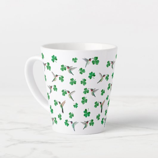St. Patrick's Day Latte Mug カフェラテマグ (左アングル)