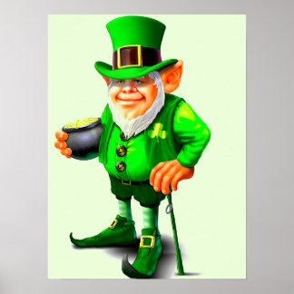 ST. PATRICK'S DAY LEPRECHAUN   ポスター