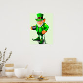 ST. PATRICK'S DAY LEPRECHAUN   ポスター (キッチン)