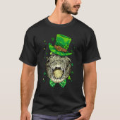 St Patrick's Day Leprechaun Crocodile Gators Shamr Tシャツ (正面)