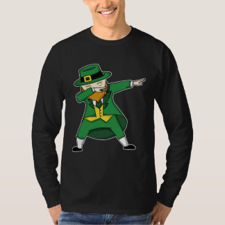 St Patricks Day leprechaun dabbing st patty s Kids Tシャツ