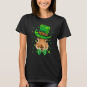 St Patrick's Day Leprechaun Squirrel Rodents Shamr Tシャツ (正面)