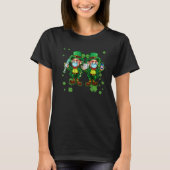 St Patricks Day Leprechaun Wearing Mask Tシャツ (正面)