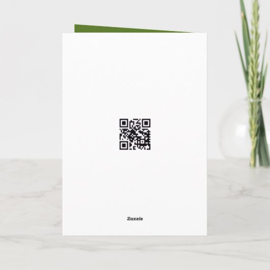 St. Patrick's Day Leprechaun with Gold Coins カード (裏面)