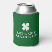 St. Patrick's Day Let's Get Lucked Up 缶クーラー (缶裏面)
