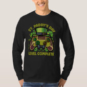 St Patricks Day Level Complete Gamer Video Game Co Tシャツ (正面)