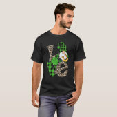 St Patrick's Day Love Gnomes Shamrock Horseshoe Ir Tシャツ (正面フル)
