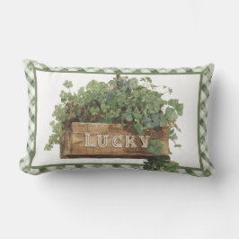  St Patrick's Day Lucky Clover ランバークッション
