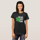 St Patrick's Day Lucky Day Tシャツ (正面フル)