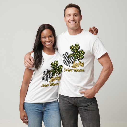 St Patrick's Day Lucky Dialysis Technician Clover Tシャツ (ユニセックス)