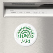St.Patricks Day Lucky Green Magnet マグネット (インサイチュ (食洗機))