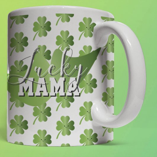 St Patricks Day Lucky Mom コーヒーマグカップ