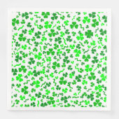 St Patrick's Day Lucky Shamrocks Confetti Pattern (正面)