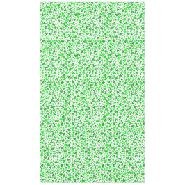 St Patrick's Day Lucky Shamrocks Confetti Pattern テーブルクロス