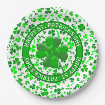 St Patrick's Day Lucky Shamrocks Personalized