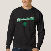 St Patrick's Day Massachusetts スウェットシャツ (正面)