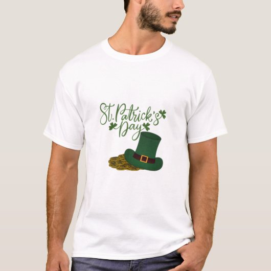 St. Patrick's Day Men's T-Shirt Tシャツ (正面)