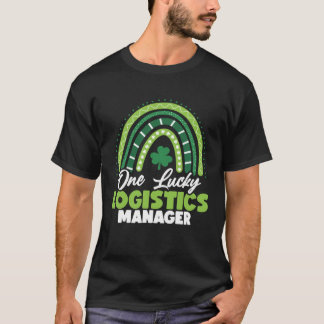 St Patricks Day One Lucky Logistics Manager Tシャツ