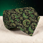 St. Patrick's Day Paisley Custom Necktie ネクタイ<br><div class="desc">Celebrate St. Patrick's Day in style with this custom paisley necktie! This unique necktie features a vibrant and eye-catching paisley pattern, perfect for adding a touch of Irish flair to any outfit. Made with high-quality materials, this necktie is both comfortable and durable, ensuring it will be a treasured accessory for...</div>